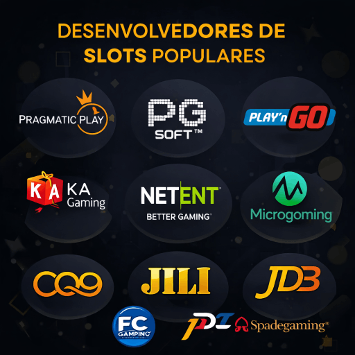 Parceiros desenvolvedores de jogos slots da 8839BET no Brasil